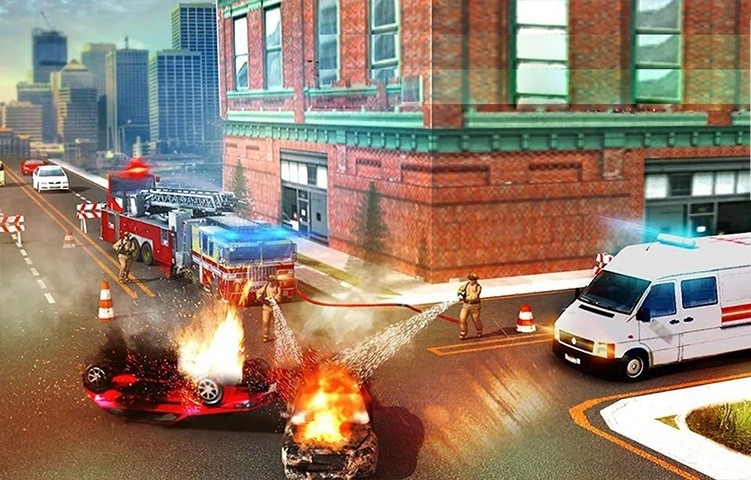 模拟驾驶消防车正版下载安装