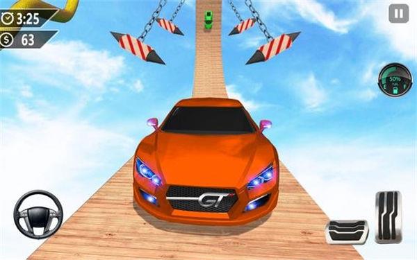 超级斜坡汽车特技3D正版下载安装