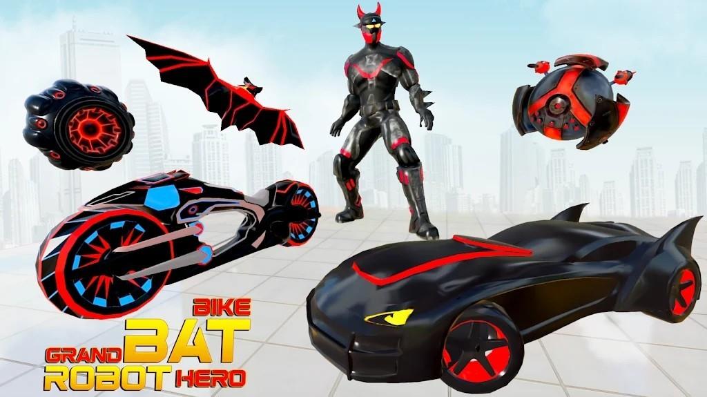 蝙蝠战车变形英雄正版下载安装