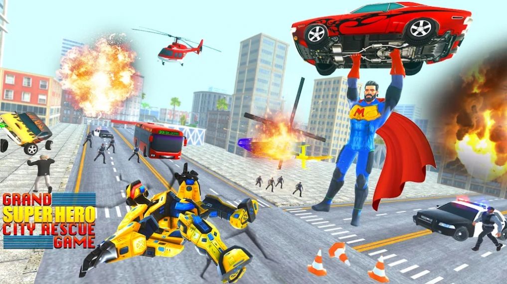 大超级英雄战斗3D正版下载安装